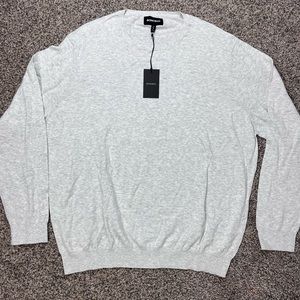 Bonobos Cotton Sweater XXL Silver